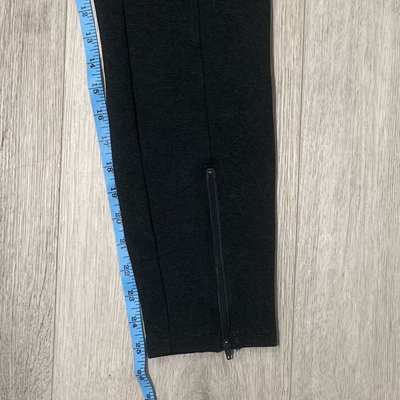 Joe Fresh Grey Ponte Leggings with Zipper - Picture 8 of 9